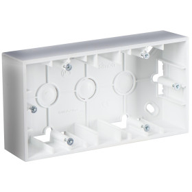 Simon 15 Алюминий Коробка 2-ая для наружного монтажа