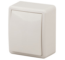 ЭРА Переключатель Эксперт 11-1203-02 10АХ-250В IP20 ОУ слоновая кость