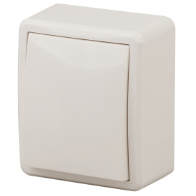 ЭРА Переключатель Эксперт 11-1203-02 10АХ-250В IP20 ОУ слоновая кость