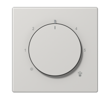 JUNG LS990 Светло-серый Накладка регулятора теплого пола (мех. FTR231)