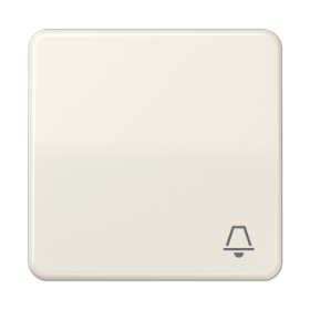 JUNG CD Бежевая Клавиша для 1-ая с символом ЗВОНОК ударопрочная