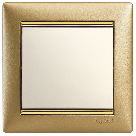 Выключатель одноклавишный - Legrand Valena - 10А 250В схема 1 безвинтовые зажимы - слоновая кость