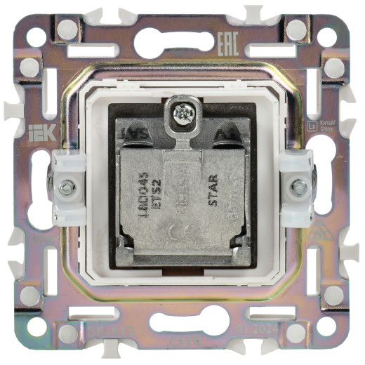 SKANDY Роз. двойная TV+SAT SK-A13Bl черн. IEK