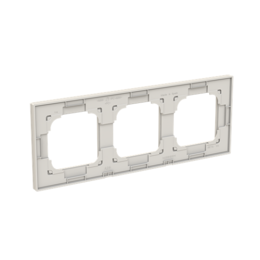 Рамка 3-постовая, серия SKY, цвет Дюна