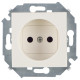 Simon 15 Бежевый Розетка 2P, 16А, 250В, винт.заж.
