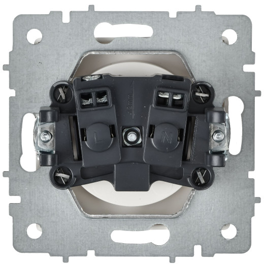 BRITE Роз. без з/к с з/ш 10А РСш10-2-БрАБ а/б IEK