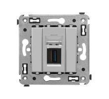 DKC Avanti USB 3.0 розетка одинарная в стену, тип А-А, 