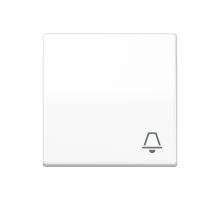 JUNG AS 500 Белая Клавиша для выключателя с символом 