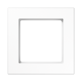 JUNG A creation Белая Рамка 1-ая