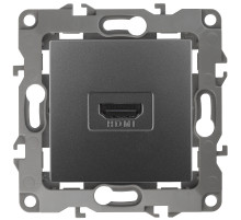 ЭРА Розетка Серия 12 12-3114-12 HDMI IP20 графит