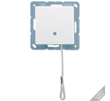 JUNG выключатель со шнурком, слоновая кость