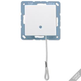 JUNG выключатель со шнурком, слоновая кость