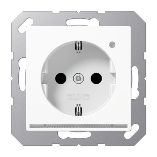 SCHUKO-розетка с LED подсветкой