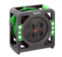 Schneider Electric Удлинитель катушечный Thorsman 4 роз 15м 3х1.0 IP20