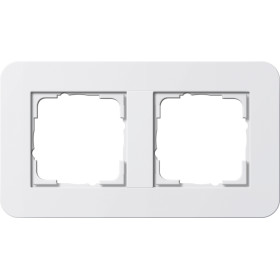 Gira E3 Белый глянцевый Рамка 2-ая