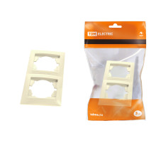 TDM Рамка 2-х постовая горизонтальная сл. кость 