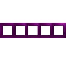 Legrand Etika Сливовая Рамка 5-ая.