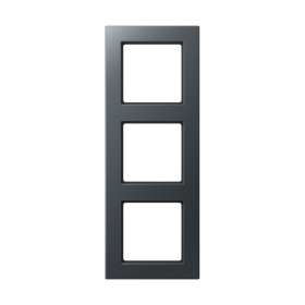 JUNG A creation Матовый антрацит Рамка 3-ая