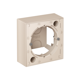 Systeme Electric AtlasDesign Беж Коробка для наружного монтажа