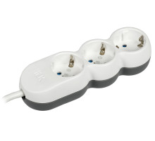 IEK UNO Удлинитель У03 3 места 2P+PE/5м 3х1,5мм2 16А/250В UNO