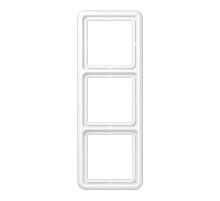 JUNG CD Белая Рамка 3-ая ударопрочная ударопрочная