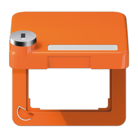 JUNG крышка с замком, оранжевый