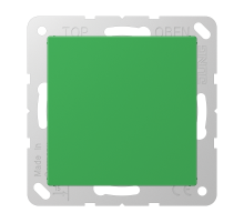 JUNG Крышка без отверстий зеленый