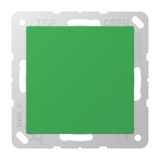 Крышка без отверстий, зеленый