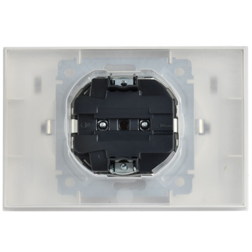 BRITE Роз. 2-я с кр. 16А в сб IP44 РСбш12-3-44-БрАБ а/б IEK