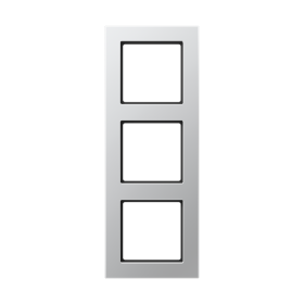 JUNG A creation Алюминий Рамка 3-ая