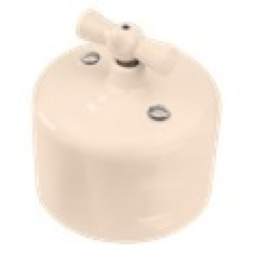 Ришелье Керамика Песочное золото Выключатель 2-кл