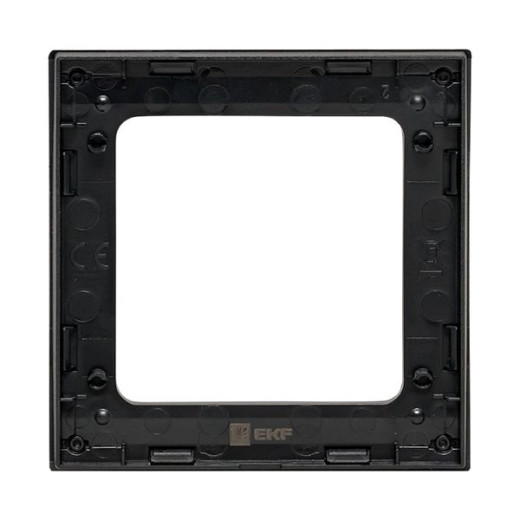 Стокгольм Рамка 1-местная черная EKF PROxima