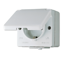 JUNG Штепсельная розетка SCHUKO для накладного монтажа 16A 250V ~ IP44