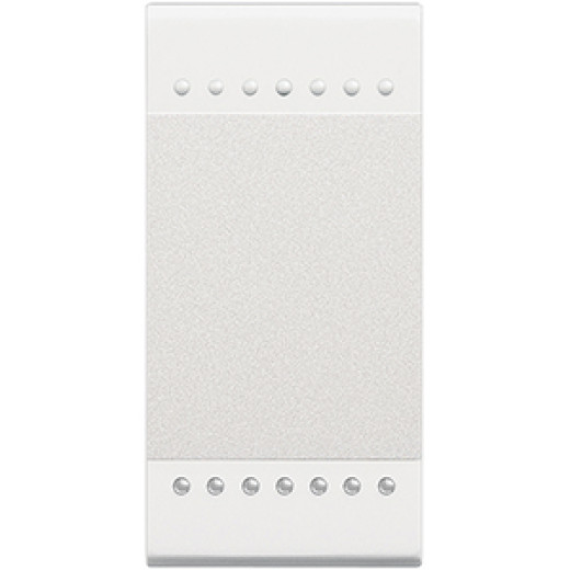 Livinglight Кнопка с винтовыми клемами, размер 1 модуль, цвет белый