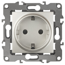 ЭРА Розетка Серия 12 12-2101-15 2P+E Schuko 16A-250В IP20 перламутр