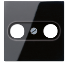 JUNG A 500 Черная Накладка TV-FM розетки