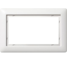 Gira Standard 55 Белый матовый Рамка устан. 1,5 местн.