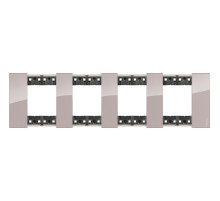 BT Living now Аура Рамка немецкий стандарт 4 поста (2+2+2+2 мод).