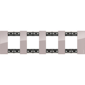 BT Living now Аура Рамка немецкий стандарт 4 поста (2+2+2+2 мод).