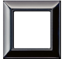 JUNG Рамка 1-кратная для вертикальной и горизонтальной установкичерная