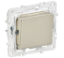IEK SKANDY Бежевый Выключатель карточный 30А SK-V15B
