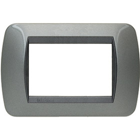BT LV Тёмная Сталь Рамка на 3 модуля.