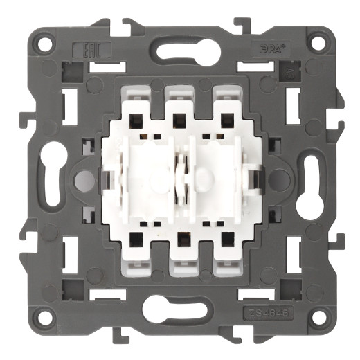 12-1110-99 ЭРА Переключатель для жалюзи (кноп), 10АХ-250В, Эра12, механизм (10/100/3000)