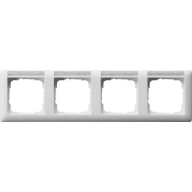 Gira Рамка 4-я горизонтальная с полем для надписи