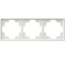 Gira S-Color Белый Рамка 3-ая