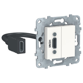 Schneider Electric Unica New Бел Розетка HDMI