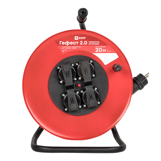 Удлинитель на катушке 