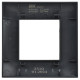 SKANDY Рамка 1-мест. SK-F01Bl черн. IEK