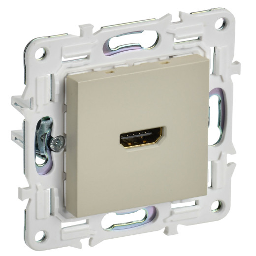 SKANDY Роз. HDMI SK-H01B беж. IEK