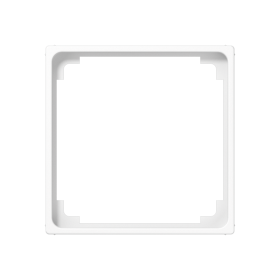 JUNG A 500 Белая Рамка промежуточная для монтажа изделий с крышкой 50х50